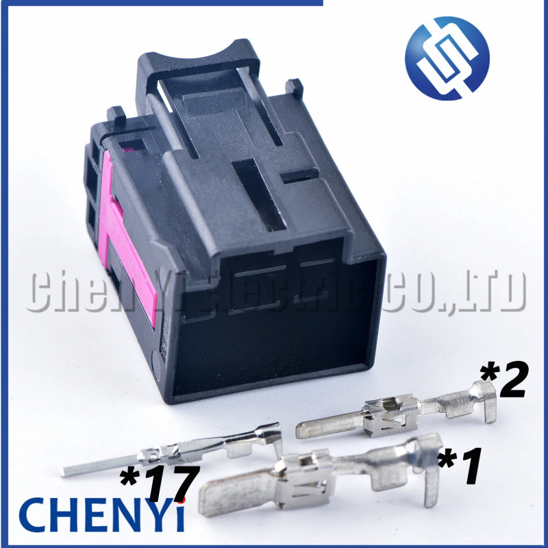 17 Pin Automotive Power Seat switch Connector Audio Amplifier Plug socket 8K0 972 483 4F0972575 For VW Passat Magotan Q5 A4 A6