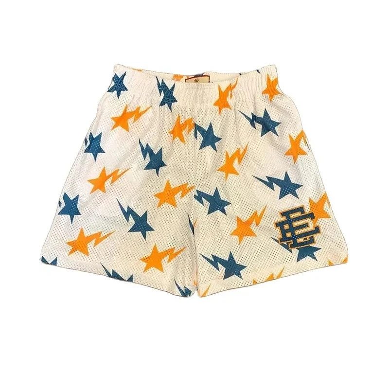 EE Basic Shorts NEW men's casual shorts fitness sports pants summer gym workout Men Women Classic GYM Mesh Shorts